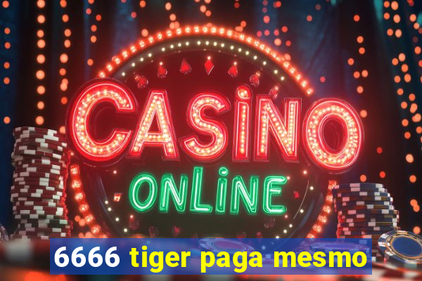 6666 tiger paga mesmo